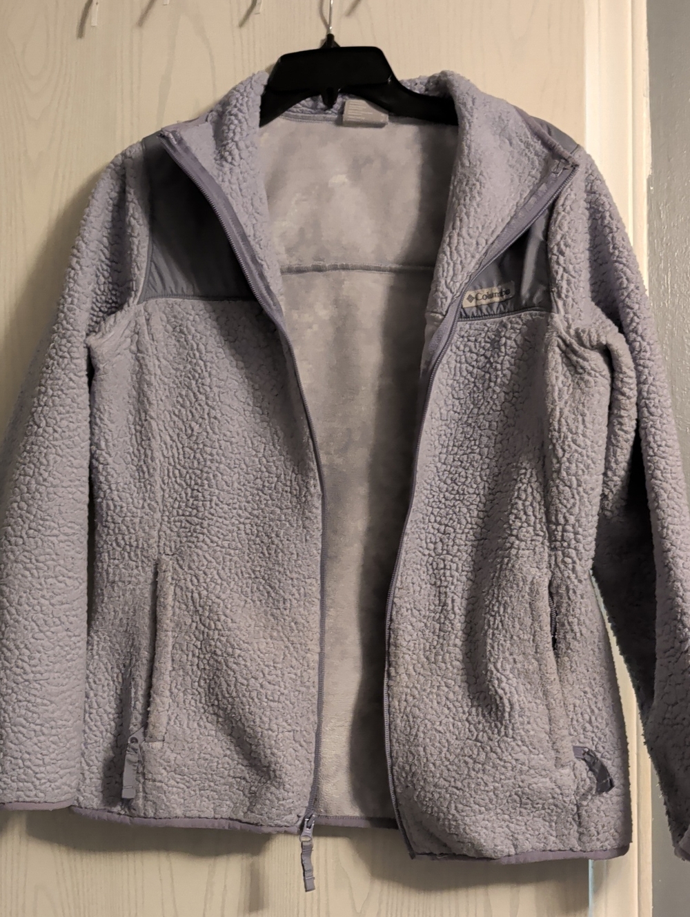 Columbia Light Lavender Teddy Sherpa Jacket